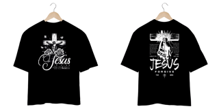 Nome do produto T-Shirt Oversized Unissex - Jesus is king