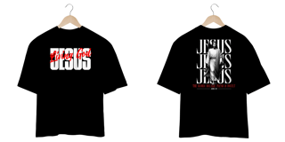 Nome do produto T-Shirt Oversized Unissex - Jesus living God