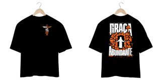 Nome do produto T-Shirt Oversized Unissex - Graça Abundante