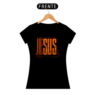 Nome do produto T-Shirt Feminina - Estou edificado em Jesus 