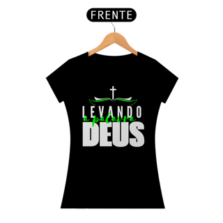 Nome do produto T-Shirt Feminina - Levando a palavra de Deus