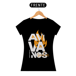 Nome do produto T-Shirt Feminina - Avivanos senhor