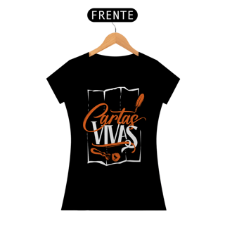 Nome do produto T-Shirt Feminina - Cartas Vivas
