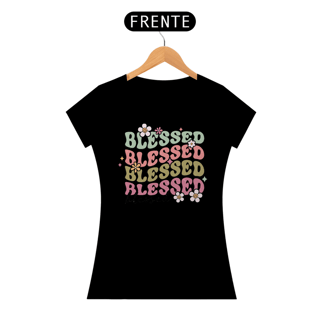 Nome do produto T-Shirt Feminina - Blessed