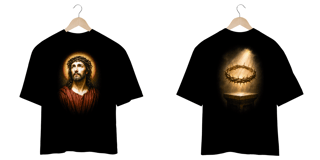 Nome do produto T-Shirt Oversized Unissex - Jesus Vive
