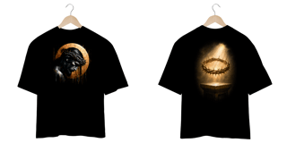 Nome do produto T-Shirt Oversized Unissex - Jesus Vive