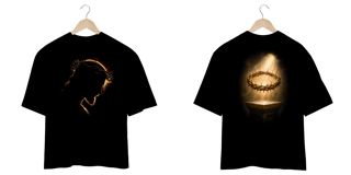 Nome do produto Cristã T-Shirt Oversized Unissex 