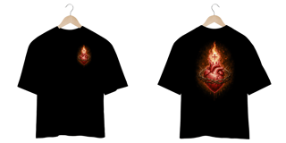 Nome do produto Cristã T-Shirt Oversized Unissex 