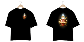 Nome do produto Cristã T-Shirt Oversized Unissex 