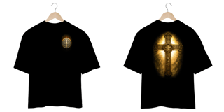 Nome do produto Cristã T-Shirt Oversized Unissex 