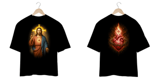 Nome do produto Cristã T-Shirt Oversized Unissex 