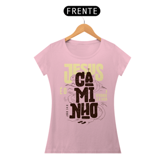 Nome do produto T-Shirt Feminina - Jesus é o caminho