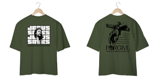 Nome do produto T-Shirt Oversized Unissex  - Jesus Saves