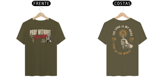 Nome do produto T-Shirt Unissex Premium - Pray without ceasing