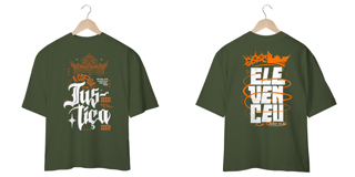 Nome do produto T-Shirt Oversized Unissex - Justiça