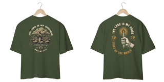 Nome do produto T-Shirt Oversized Unissex - The lord is my shephered