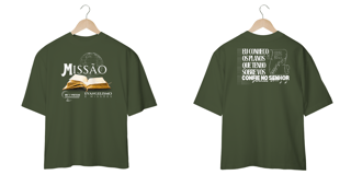 Nome do produto T-Shirt Oversized Unissex - Missão