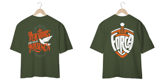 Nome do produto T-Shirt Oversized Unissex - Revestidos da sua presença  (2)
