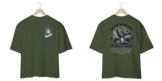 Nome do produto T-Shirt Oversized Unissex - Deus não vai falhar com você 