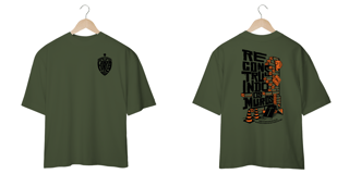 Nome do produto T-Shirt Oversized Unissex - Reconstruindo os muros