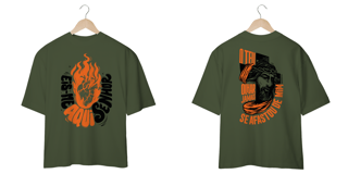 Nome do produto T-Shirt Oversized Unissex - Eis me aqui senhor