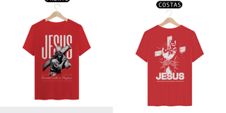 Nome do produto T-Shirt Unissex Premium -  Jesus Não Morreu 