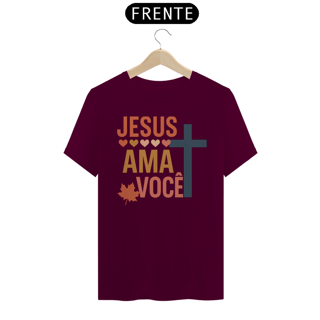 Nome do produto T-Shirt Unissex - Jesus Cristo