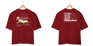 Nome do produto T-Shirt Oversized Unissex - Missão