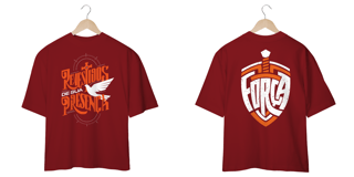 Nome do produto T-Shirt Oversized Unissex - Revestidos da sua presença  (2)