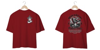 Nome do produto T-Shirt Oversized Unissex - Deus não vai falhar com você 