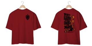 Nome do produto T-Shirt Oversized Unissex - Reconstruindo os muros