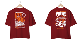 Nome do produto T-Shirt Oversized Unissex - Conhecereis a verdade