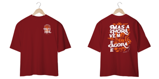 Nome do produto T-Shirt Oversized Unissex - Frutificar