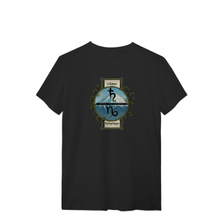 Camiseta Capricórnio/Saturno Ilustrada