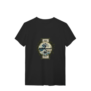 Camiseta Peixes/Netuno Ilustrada