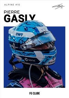 Nome do produto Poster Pierre Gasly