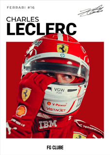 Poster Charles Leclerc