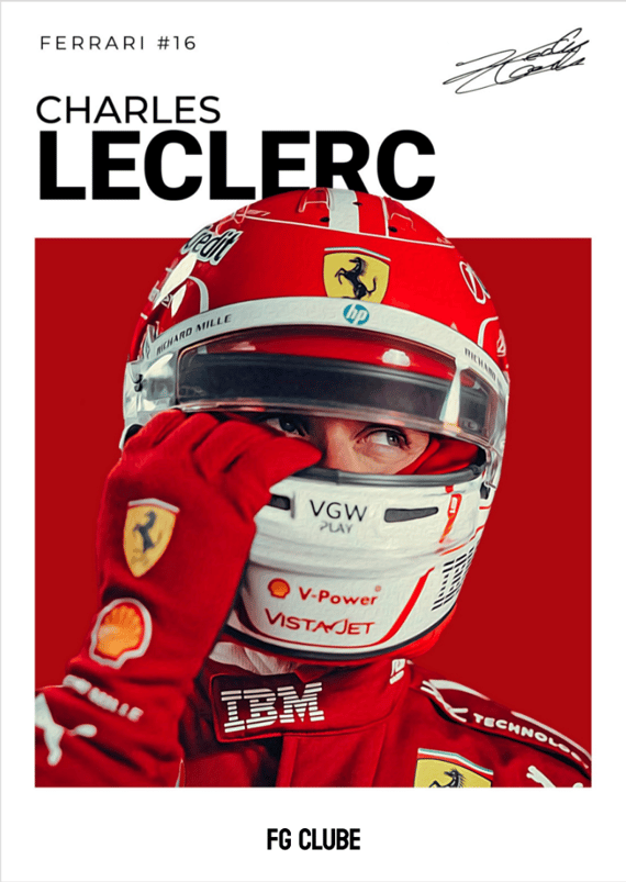 Poster Charles Leclerc
