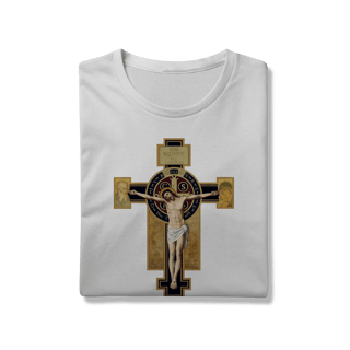 Nome do produto Cruz com Medalha de São Bento - IESVS NAZARENVS REX IVDÆORVM