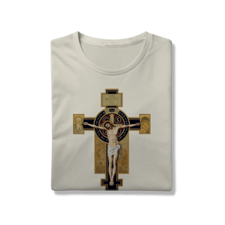 Nome do produto Cruz com Medalha de São Bento - IESVS NAZARENVS REX IVDÆORVM