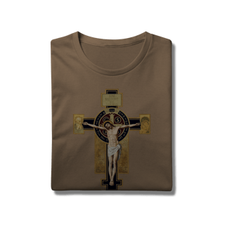 Nome do produto Cruz com Medalha de São Bento - IESVS NAZARENVS REX IVDÆORVM