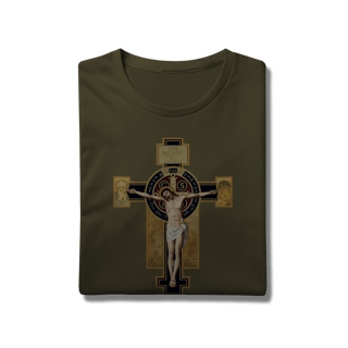 Nome do produto Cruz com Medalha de São Bento - IESVS NAZARENVS REX IVDÆORVM