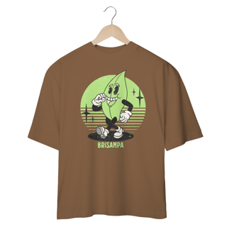 Nome do produtoCamiseta Oversized Folha Feliz Brisampa