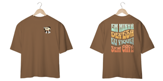 Nome do produtoCamiseta Oversized Café Brisampa