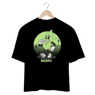 Camiseta Oversized Folha Feliz Brisampa