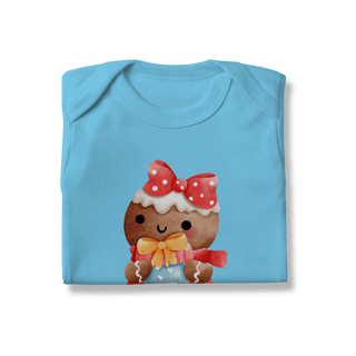Nome do produto Body Infantil - Ginger Love Presente | Natal