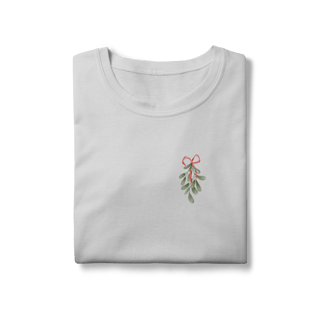 Nome do produto Camiseta Baby Long Classic — Visco de Natal 