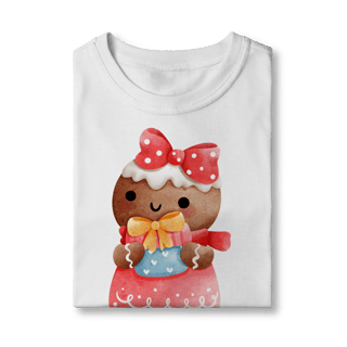 Nome do produto Camiseta Classic Infantil — Ginger Love Presente | Natal