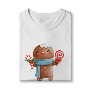 Nome do produto Camiseta Classic Infantil — Ginger Love Doces | Natal