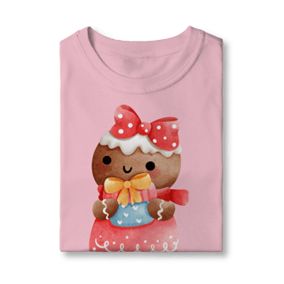 Nome do produto Camiseta Classic Infantil — Ginger Love Presente | Natal